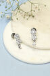 White Brass Earrings image number 0