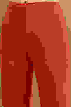 Red Floral Printed Festive Anarkali Suit Set image number 2