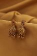 Red Gold Plated Brass Drop & Dangler Earrings image number 0