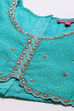 Sea Green Art Silk Lehenga Set image number 1