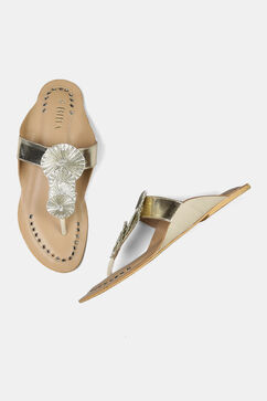 Gold Formal Slippers image number 0