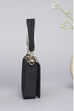Black Polycotton Seqin Embroidery Shoulder Bag image number 3