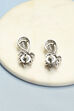 White Brass Earrings image number 2