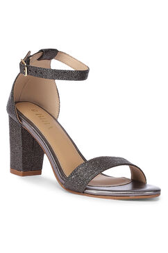 Copper Pu Leather Strappy Heels image number 0