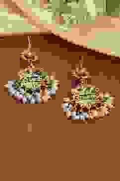 Multi Brass Drop & Danglers image number 2