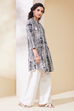 Black Viscose Rayon Straight Kurta image number 4