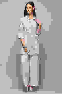 White Rayon Straight Kurti image number 0