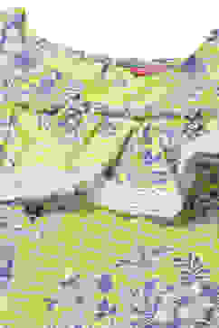 Lime Green Relaxed Printed Top image number 1