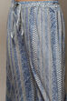 Blue Cotton Printed Unstitched Suit Set image number 3