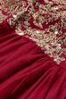 Red Cotton Anarkali Suit Set image number 3