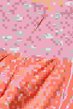 Coral Cotton Flared Printed Kurta image number 1