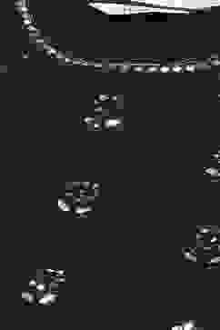 Black Cotton Blend Straight Kurta Garara Suit Set image number 1