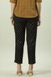 Black Viscose Narrow Pants image number 4