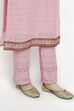 Lavender Georgette Easy Stitch Suit Set image number 4