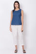 Grey And Indigo Top & Yarndyed Shrug image number 4