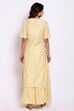 Onion Pink Art Silk Straight Kurta Sharara Suit Set image number 5