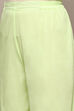 Pista Green Cotton Blend Unstitched Suit set image number 3