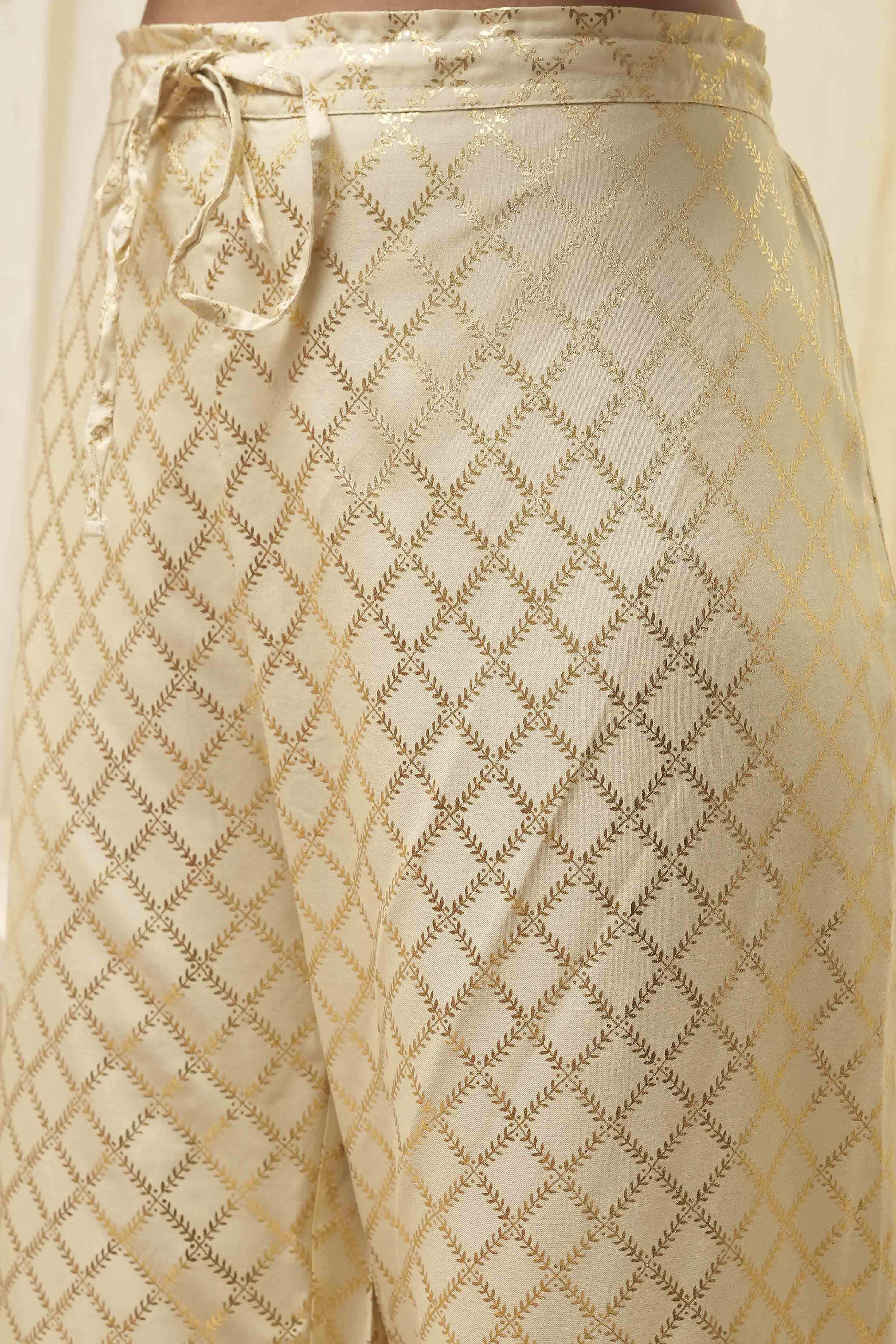 Navy Blue Rayon Straight Kurta Pants Set image number 1