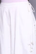 White Cotton Flared Palazzo Pants image number 1