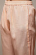 Peach Linen Machine Embroidered Unstitched Suit Set