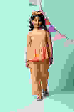 Yellow Rayon Straight 2 Piece Set image number 7