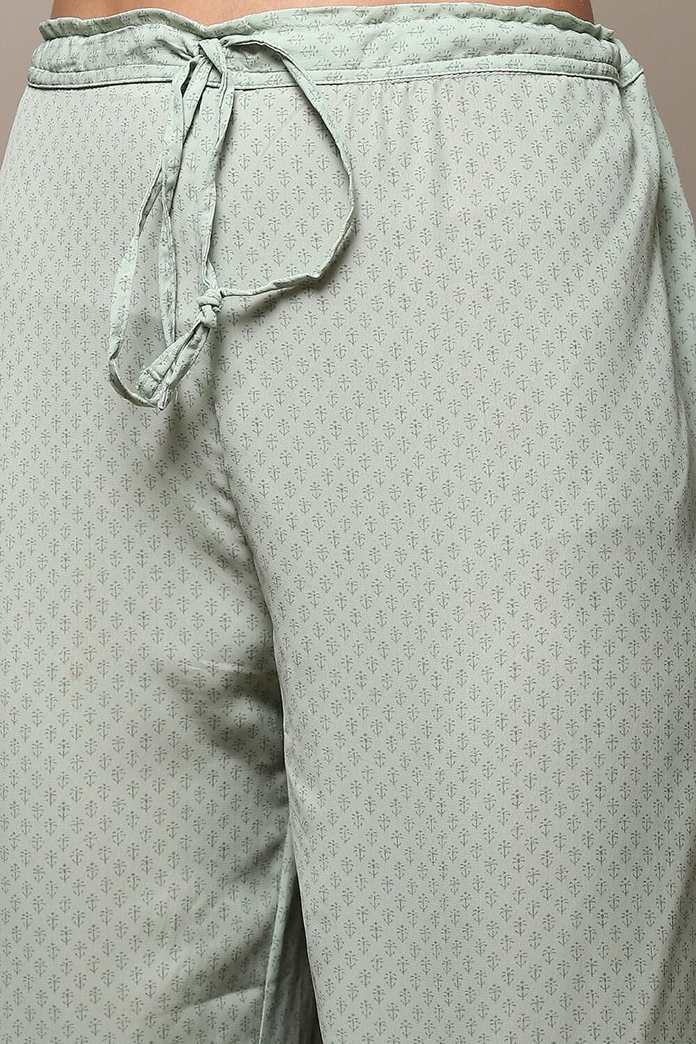 Fuschia Art Silk Straight Kurta Narrow Pants Suit Set image number 2