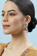 Black Brass Earrings image number 3