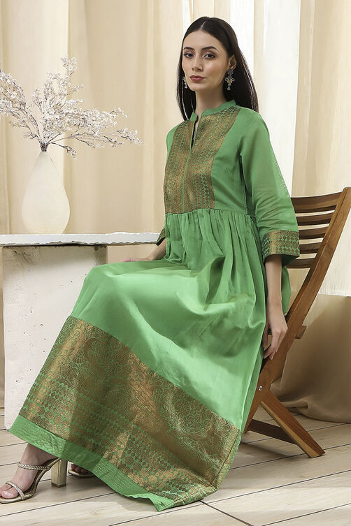 Fuschia Polyester Blend  Kurta image number 0