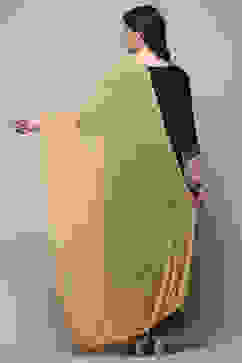 Beige Polyester Dupatta image number 2