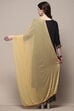 White Poly Chiffon Dupatta image number 2