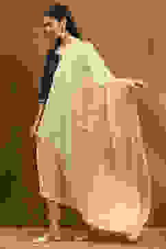 Gold Polyester Dupatta image number 2