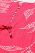 Blue LIVA Straight Printed Top image number 1