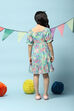 Multicolored Cotton Tiered Dress image number 4