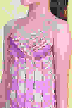 Pink Cotton Floral Strappy Straight Suit Set image number 1