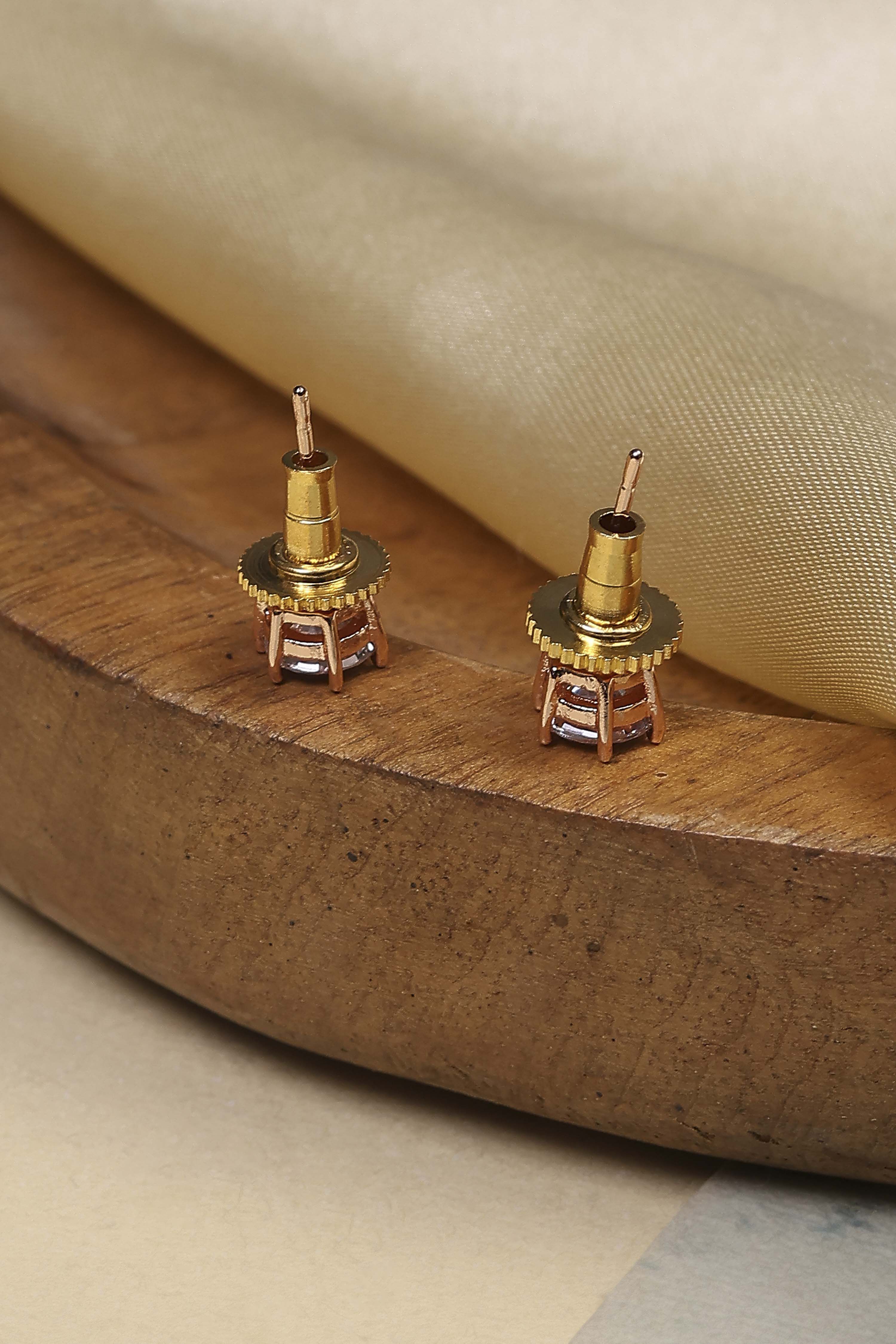 White Brass Studs image number 2