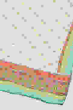 Cream Cotton Straight Suit Set image number 3