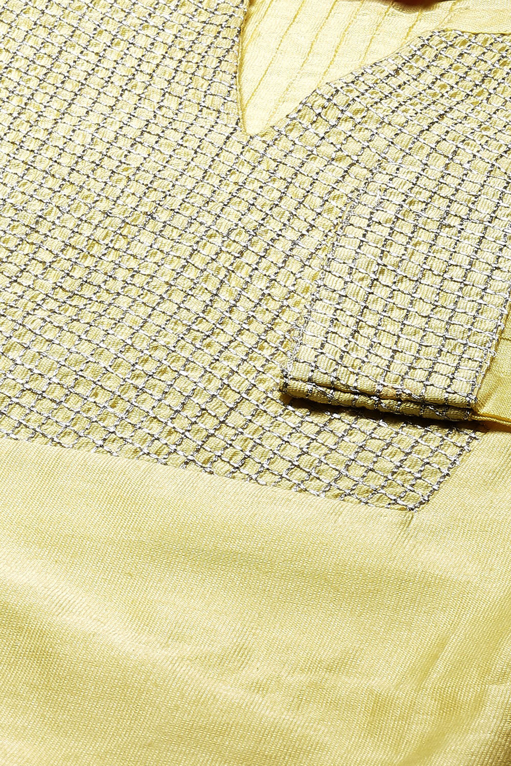 Yellow Straight Kurta image number 1