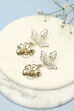 Gold Brass Earrings image number 0