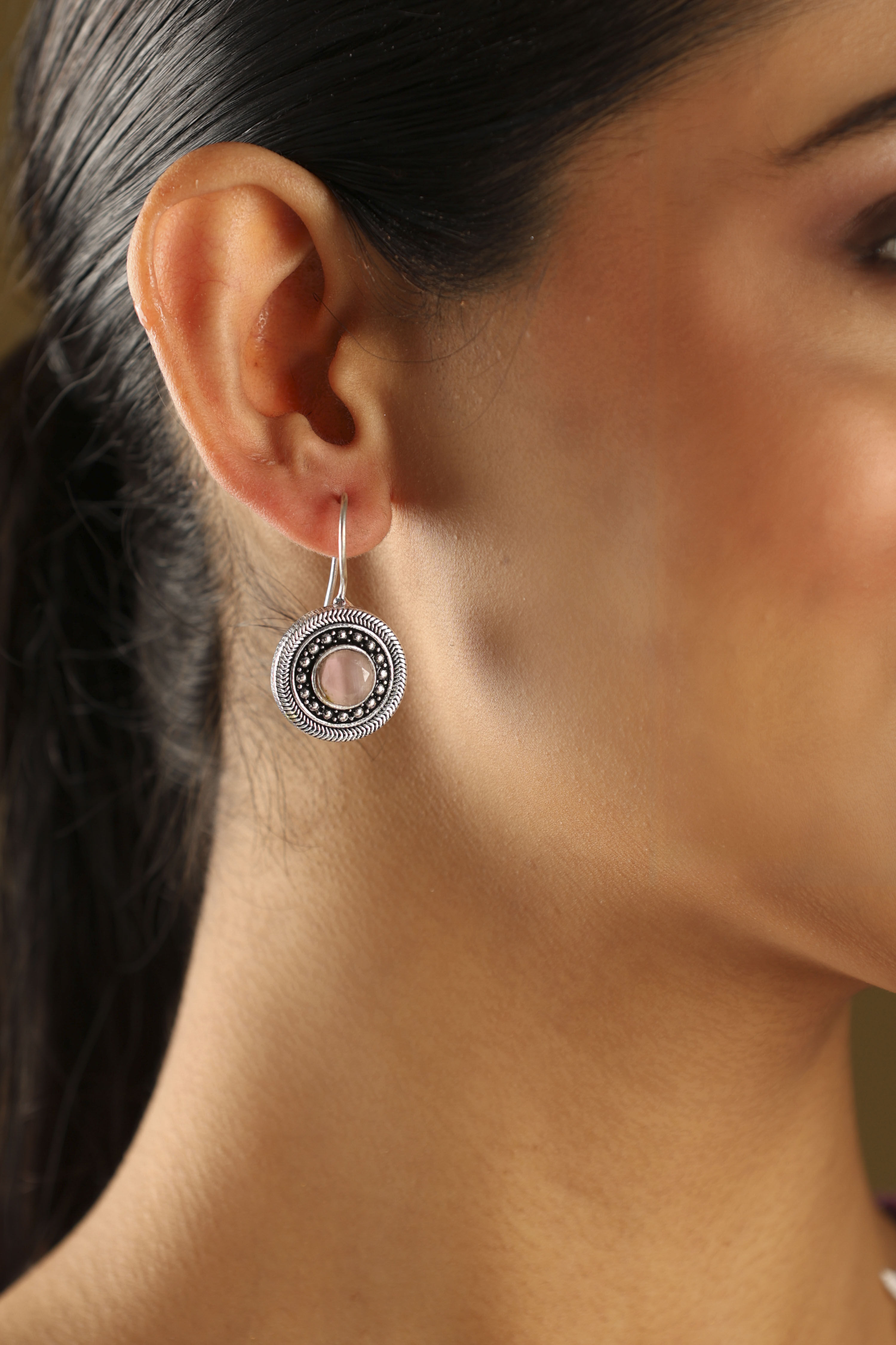 Light Pink Brass Drop & Danglers image number 1