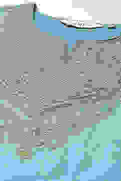 Earthy Blue Cotton Silk Straight Kurta Palazzo Suit Set image number 1