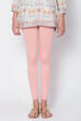 Moss Green Viscose Lycra Solid Leggings image number 1