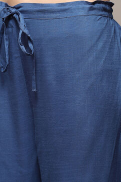 Slate Blue LIVA Straight Solid 2 Piece Set image number 2