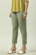 Green Bay Cotton Blend Solid Pant image number 2