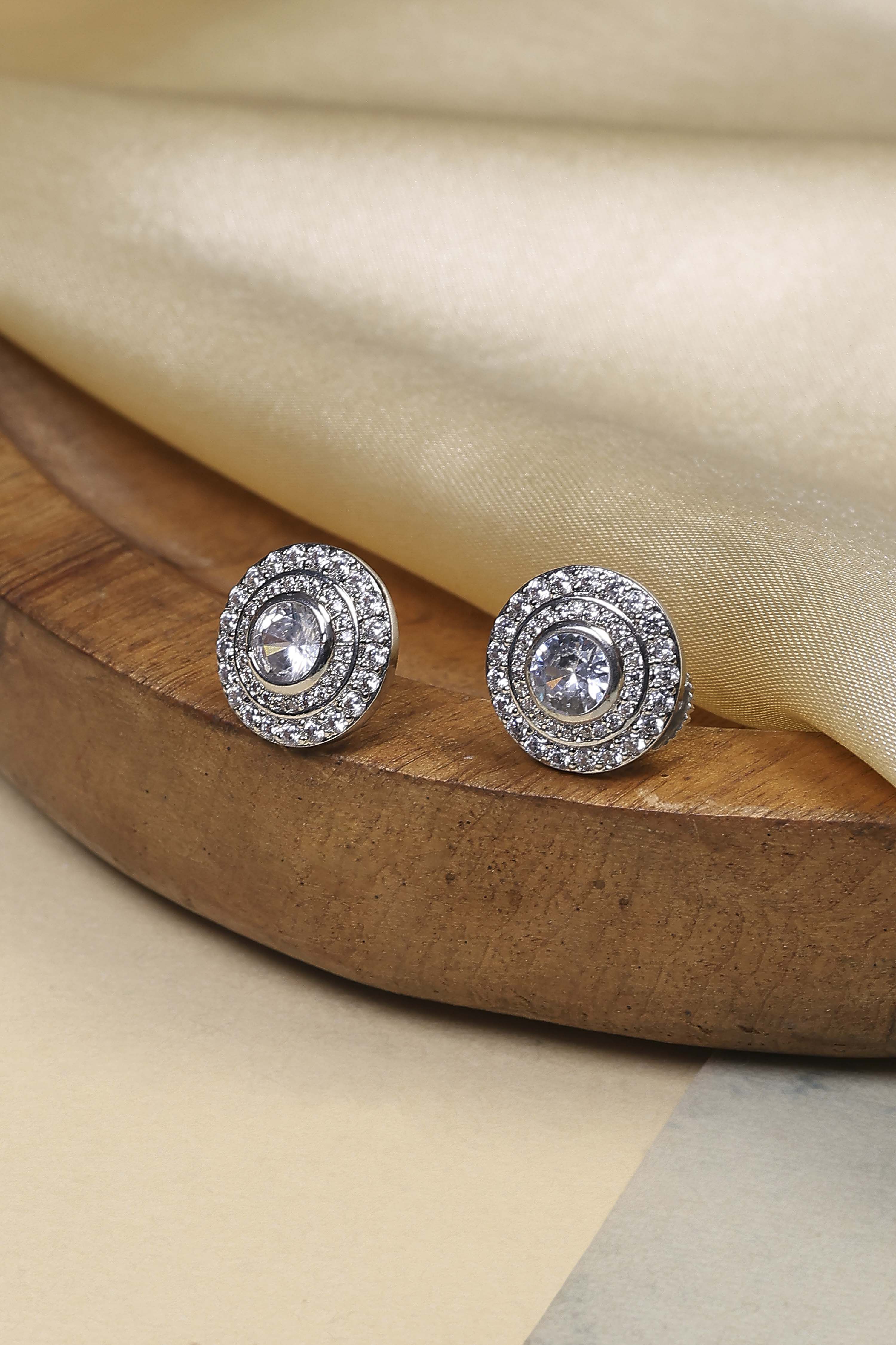 White Brass Studs image number 0