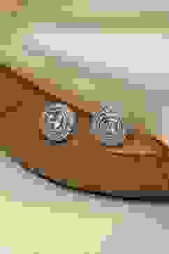 White Brass Studs image number 0