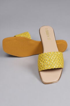 Yellow Formal Flats image number 3