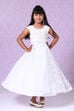 White Polyester Gown