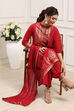 Navy Cotton Straight Kurta Palazzo Suit Set image number 0
