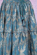 Blue Art Silk Lehenga Set image number 2