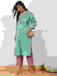 Green Shantoon Palazzo Pants image number 0